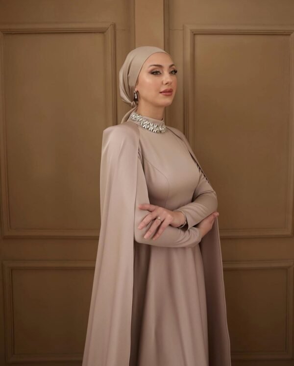 ⁦فستان سهرة - ستان⁩ - الصورة ⁦4⁩